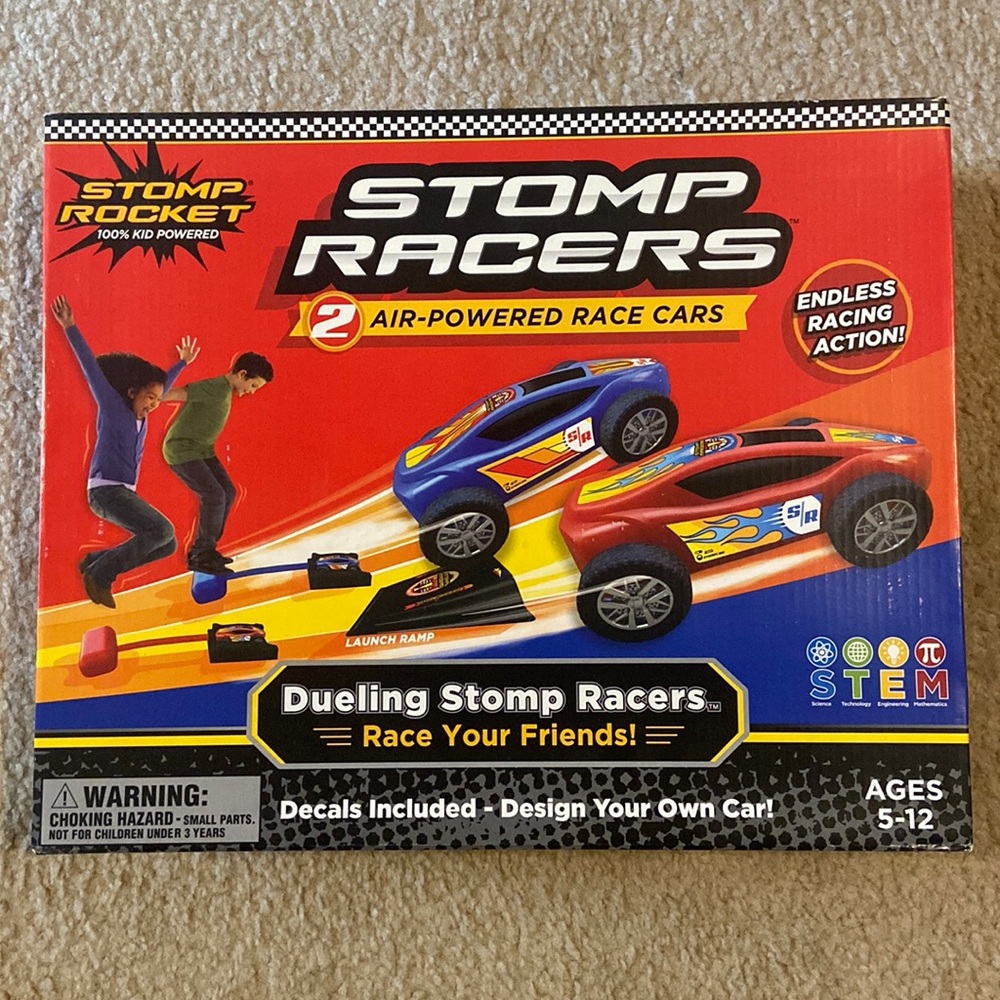 Storm Racers Air Powered Race Cars